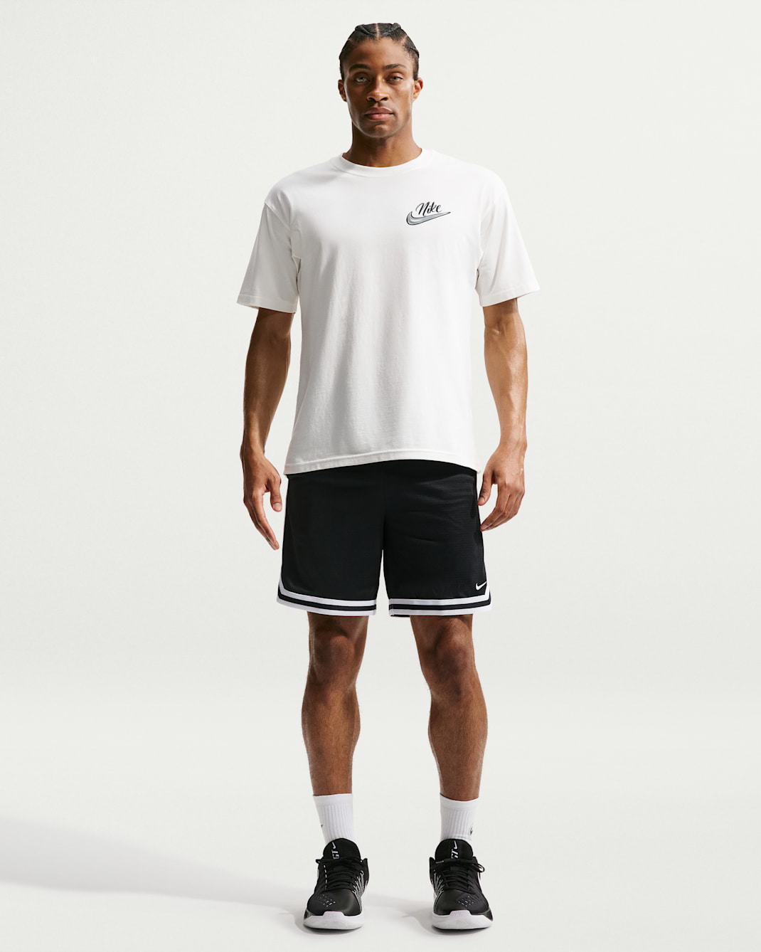 ADN Nittgke - Short de basket 20 cm Dri-FIT pour homme